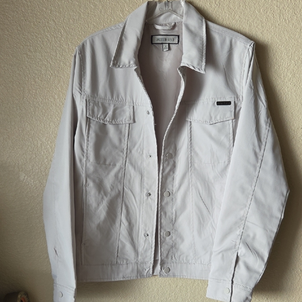 JACKSON REED SANDALS Men's Jacket,Sz S.
